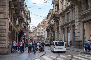 Milan sokak görünümü