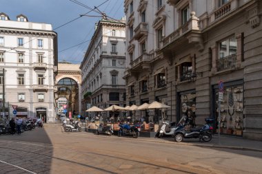 Milan sokak görünümü