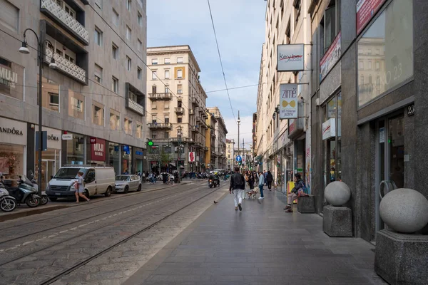 Milan vue sur la rue — Photo