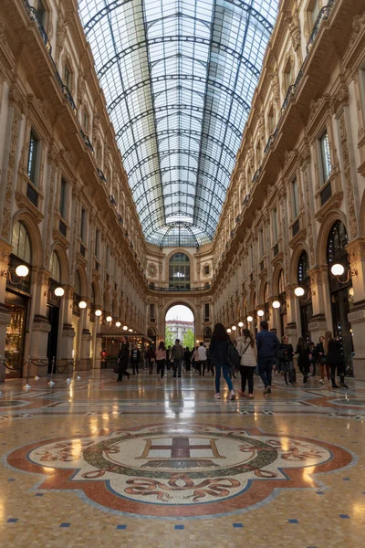 Milano, galleria Vittorio Emanuele II — Foto Stock