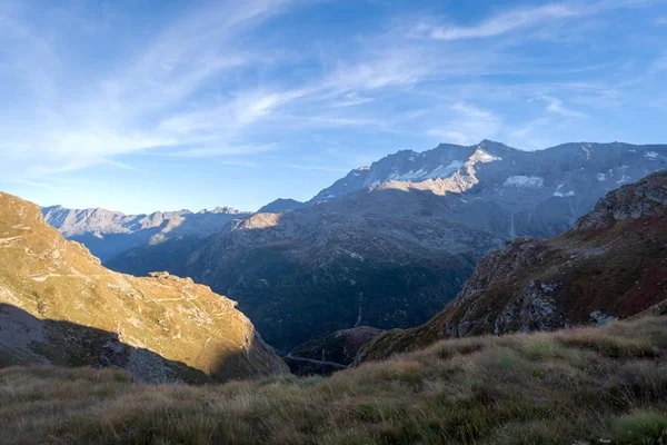 Colle del Nivolet dağ geçidi, Graian Alpleri, İtalya — Stok fotoğraf