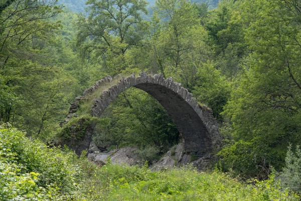 Most łukowy w góry, Alpy, Włochy — Zdjęcie stockowe