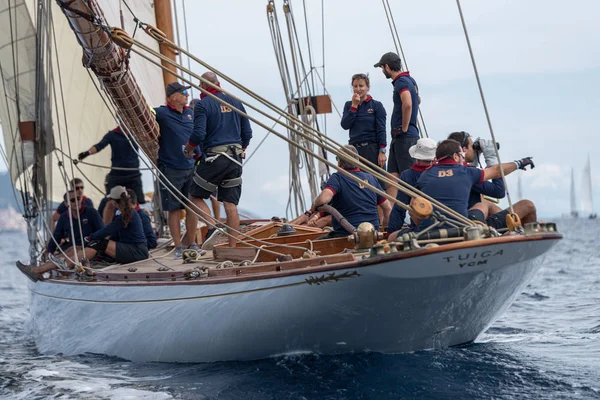 Classic yacht regatta — Stock fotografie