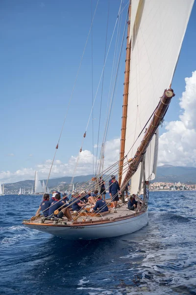 Regata de iate clássico — Fotografia de Stock