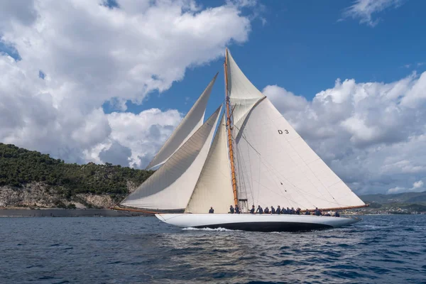 Classic segelbåt — Stockfoto