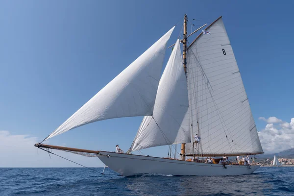 Yacht a vela classico — Foto Stock