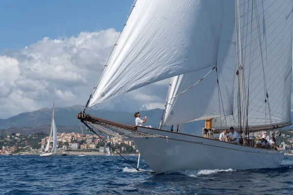 Klassische Segeljacht — Stockfoto