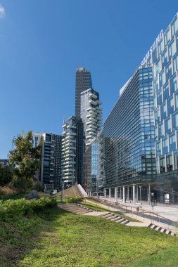 Porta Nuova District, Milano, Lombardiya, İtalya