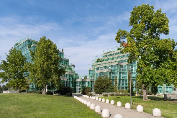 ENI AGIP Corporate headquarters, Milan — Stock Photo, Image