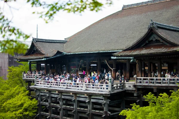 Kiyomizu Dera Kyoto Japonya Dünya Mirası Tapınakta Kyoto Temalı Uzun — Stok fotoğraf