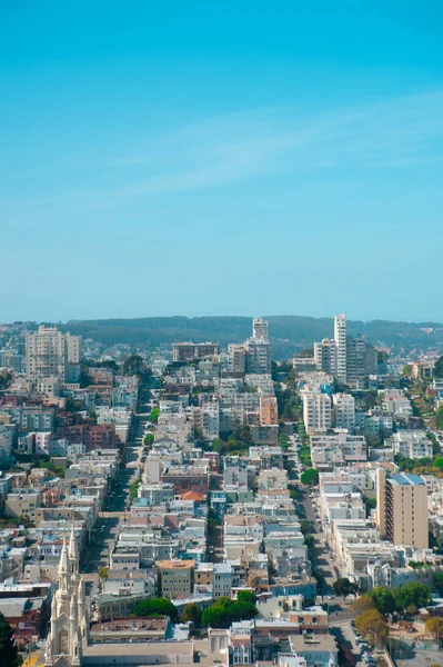 City View of San Francisco, California. San Francisco is located in the west southern part of United States.