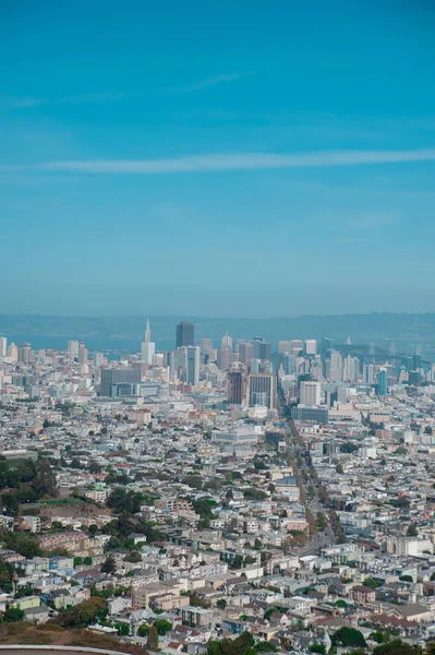 カリフォルニア州サンフランシスコの街の景色 サンフランシスコはアメリカ合衆国南部西に位置します — ストック写真