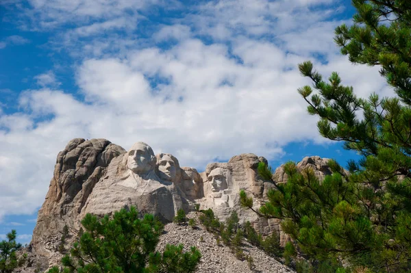 Mount Rushmore Granite Face Located Batholith Black Hills Keystone South — Stock Photo, Image
