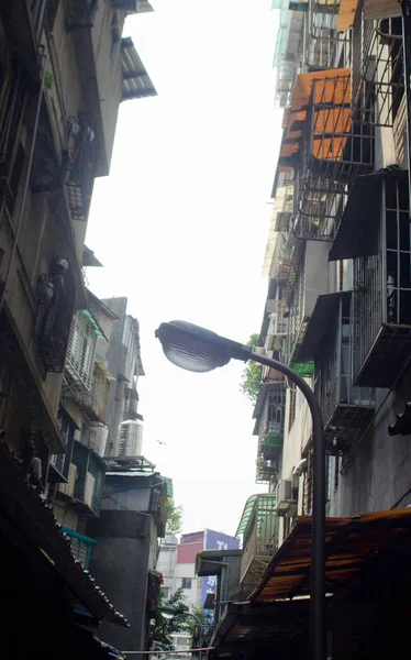 Легкий Столб Улице Тайбэя Тайвань Тайвань Популярен Туризме — стоковое фото