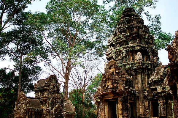 アンコール ワット カンボジアの遺産 この地域は 世界で最大の宗教的な記念碑として知られています — ストック写真