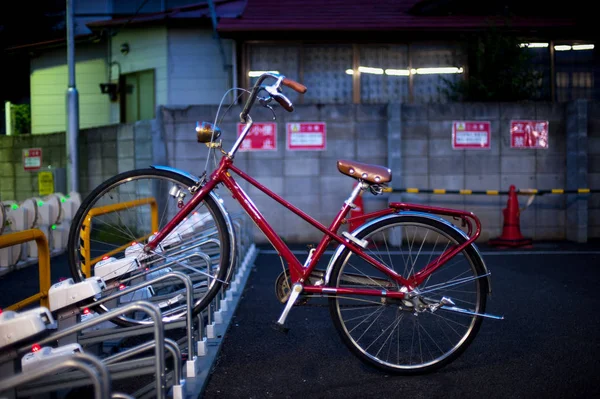 Bicycles Tokyo Japan Tokyo Has Many Bicycles Land Pretty Flat — Stock Photo, Image