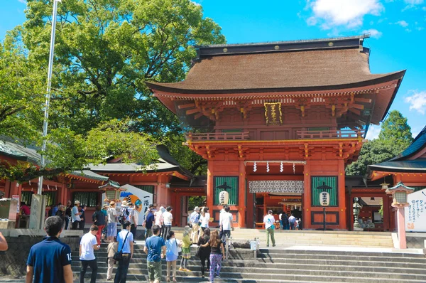 Храм Фудзи Хонгу Сенгэн Тайша Сидзуоке Япония Святыня Расположена Непосредственной — стоковое фото