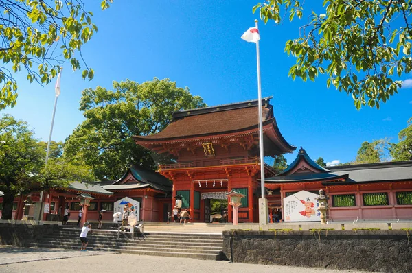 Храм Фудзи Хонгу Сенгэн Тайша Сидзуоке Япония Святыня Расположена Непосредственной — стоковое фото