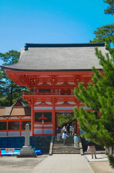 Hinomisaki Tapınak Izumo Shimane Ili Japonya Yer Burada Ziyaret Ettiğiniz — Stok fotoğraf