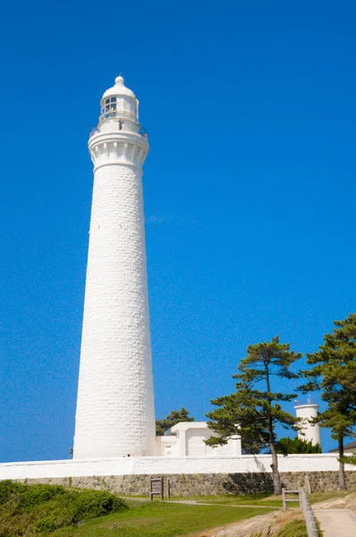 Faro Izumo Hinomisaki Nella Prefettura Shimane Giappone Stazione Più Vicina — Foto Stock