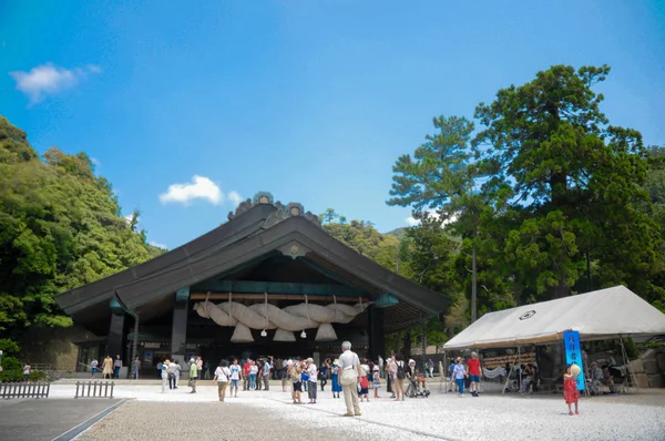 Izumo Taisha Tapınak Shimane Japan Dua Etmek Japon Halkı Genellikle — Stok fotoğraf