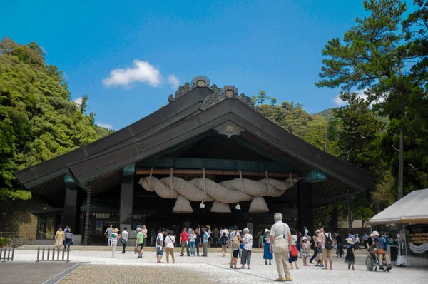 Santuario Izumo Taisha Shimane Japón Para Orar Los Japoneses Suelen — Foto de Stock