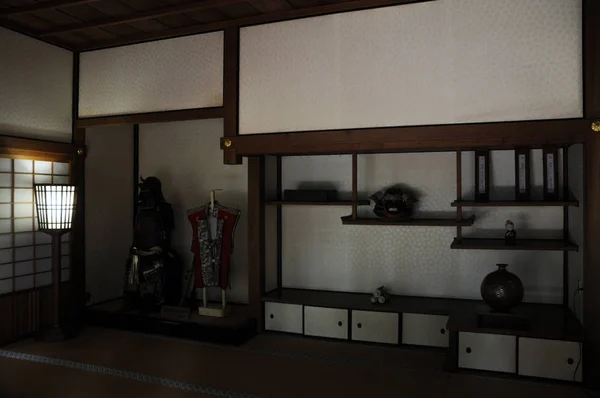 位于日本静冈县的日本老房子 日本的房子通常是用木头和良好的空气系统做的 夏天和冬天都是用的 — 图库照片