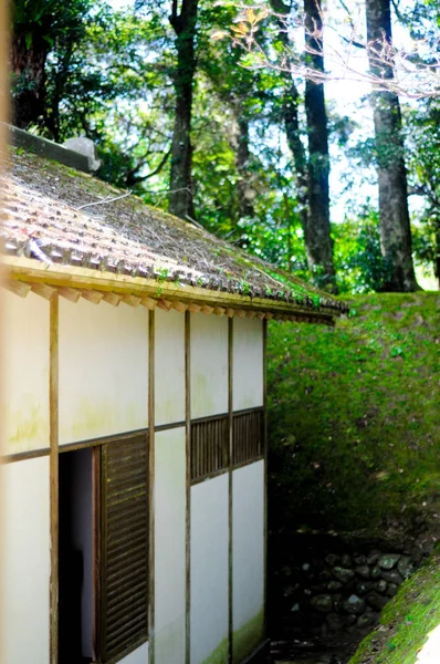 Japanska Gamla Hus Som Ligger Shizuoka Japan Huset Japan Vanligen — Stockfoto