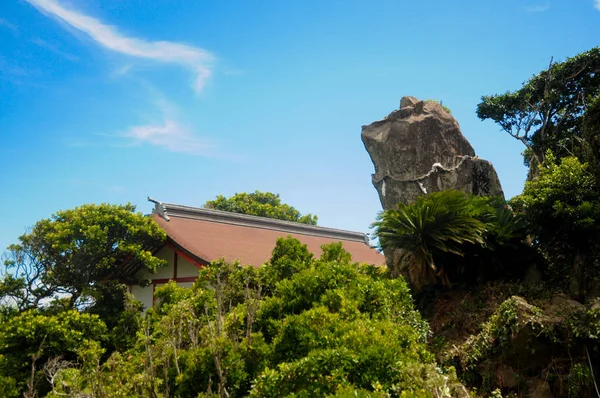 Dog Rock Udo Jingu Santuario Sintoísta Ubicado Miyazaki Japón Esta — Foto de Stock