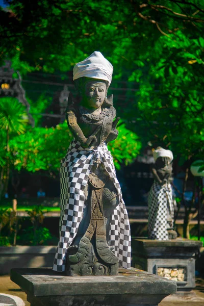 Indonesische Historische Statue Der Nähe Des Strandes Der Bali Insel — Stockfoto