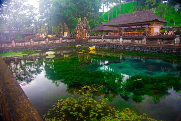 กาว เซบ ในบาหล ประเทศอ นโดน บาหล นเกาะอ นโดน ยและเป กในฐานะสถานท — ภาพถ่ายสต็อก