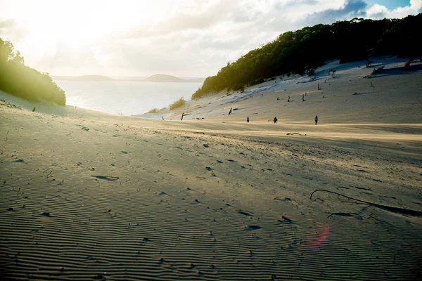 Carlo Sandblow Rainbow Beach Queensland Australia Continente Situato Nella Parte — Foto Stock