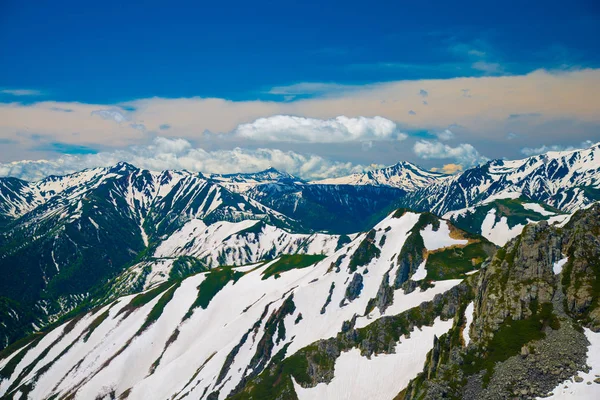 Montagne Tateyama Toyama Giappone Toyama Una Delle Città Importanti Giappone — Foto Stock