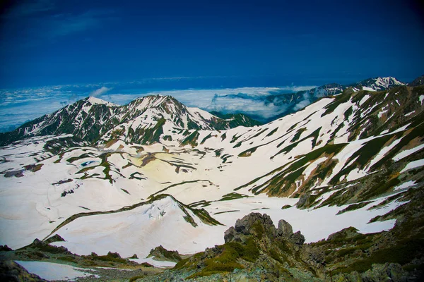 Montagne Tateyama Toyama Giappone Toyama Una Delle Città Importanti Giappone — Foto Stock