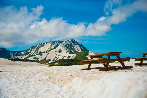 Montañas Tateyama Toyama Japón Toyama Una Las Ciudades Más Importantes —  Fotos de Stock