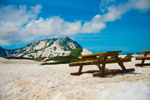 Montañas Tateyama Toyama Japón Toyama Una Las Ciudades Más Importantes — Foto de Stock