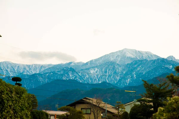 Japonské Alpy Strany Nagano Japonsku Japonské Alpy Nachází Mezi Prefekturami — Stock fotografie