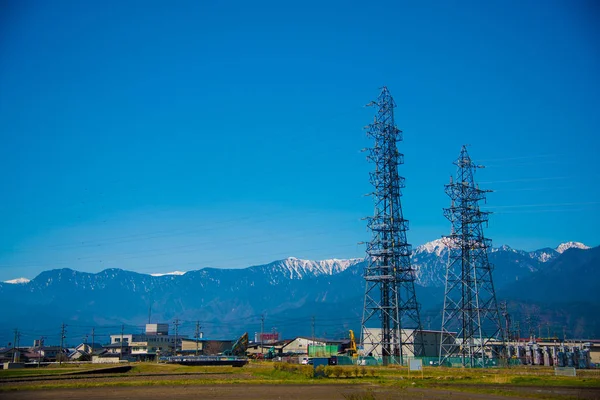 Alpy Japonii Strony Nagano Japonii Alpy Japonii Znajduje Się Pomiędzy — Zdjęcie stockowe