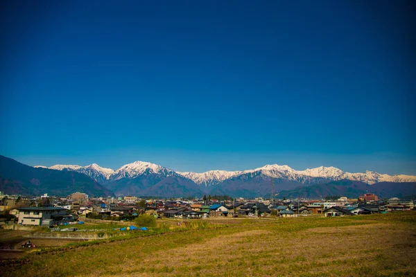 Japonské Alpy Strany Nagano Japonsku Japonské Alpy Nachází Mezi Prefekturami — Stock fotografie