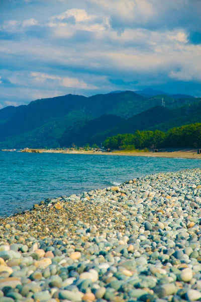 Asahi Hisui Coast Toyama Giappone Toyama Una Città Del Giappone — Foto Stock