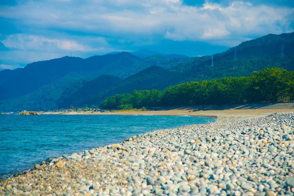 Asahi Hisui Coast Toyama Giappone Toyama Una Città Del Giappone — Foto Stock