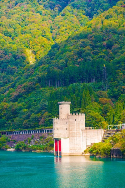Unazuki Jezioro Toyama Japonia Toyama Jest Miasto Japonii Znajduje Się — Zdjęcie stockowe