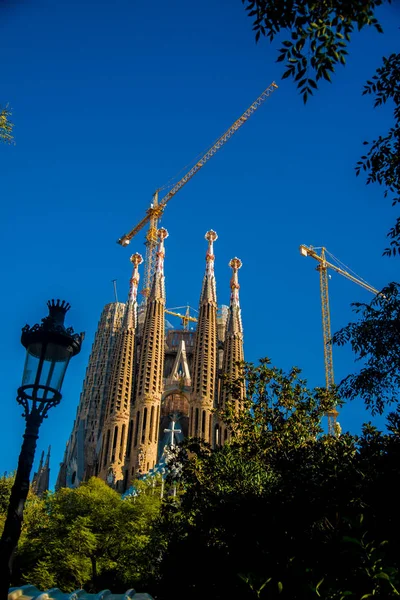Barcelona Spain November 2018 Sagrada Familia Construction Progress Part Unesco — Stock Photo, Image