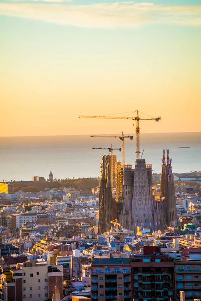 Barcelona España Noviembre 2018 Sagrada Familia Está Construcción Por Parte — Foto de Stock