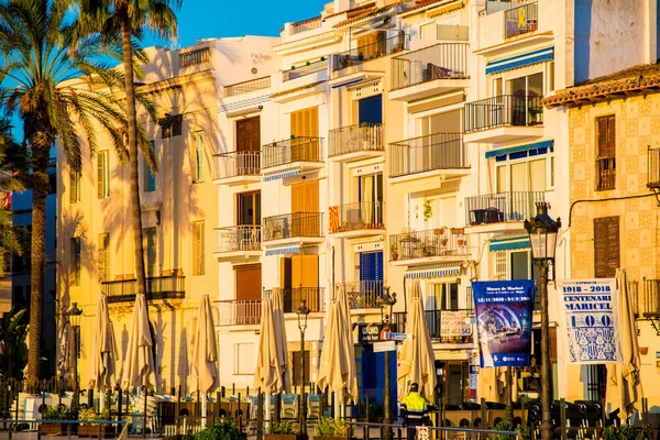 Spanish Beach Resort Barcelone Espagne Sitges Est Connue Comme Une — Photo