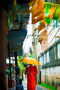 Bangkok, Tayland Tayland günlük yaşamda. Tayland bir gülümseme olan bir ülke olarak bilinir.