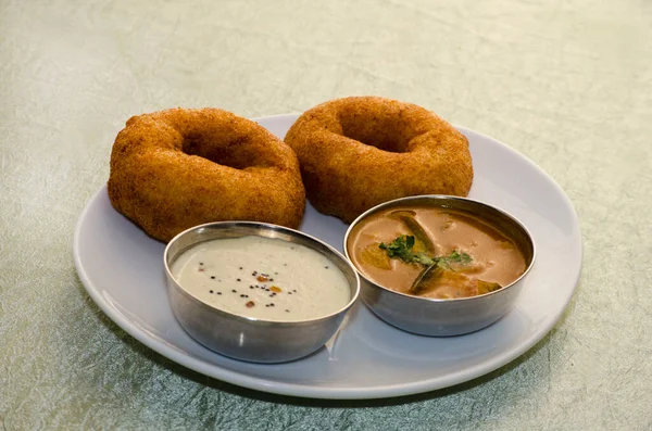 Alimentos Indios Mesa Típica Idea Gastronómica India Curry Con Tantas — Foto de Stock