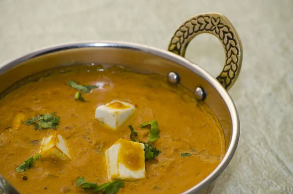 Alimentos Indios Mesa Típica Idea Gastronómica India Curry Con Tantas — Foto de Stock