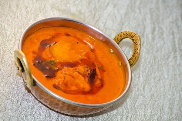 Alimentos Indios Mesa Típica Idea Gastronómica India Curry Con Tantas —  Fotos de Stock