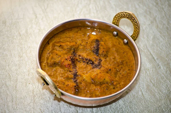 Індійська Їжа Столі Типова Ідея Про Їжу Індії Каррі Такими — стокове фото